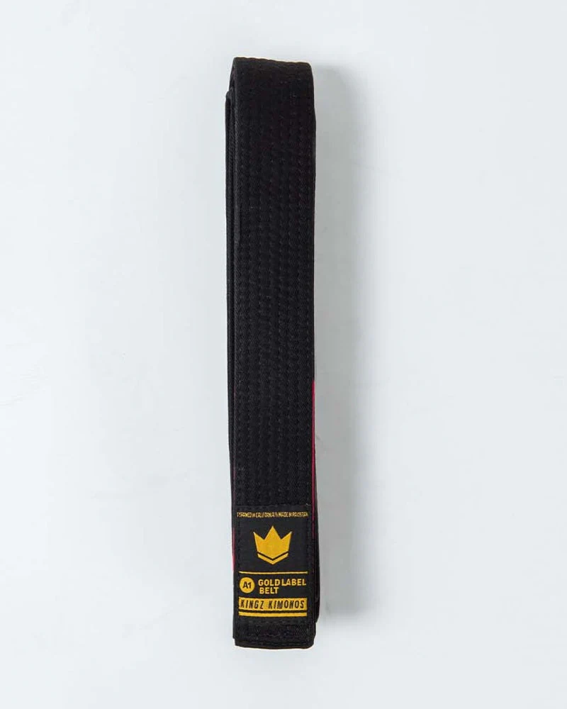 Ceinture BJJ Kingz Étiquette d'or V2  - Image 5