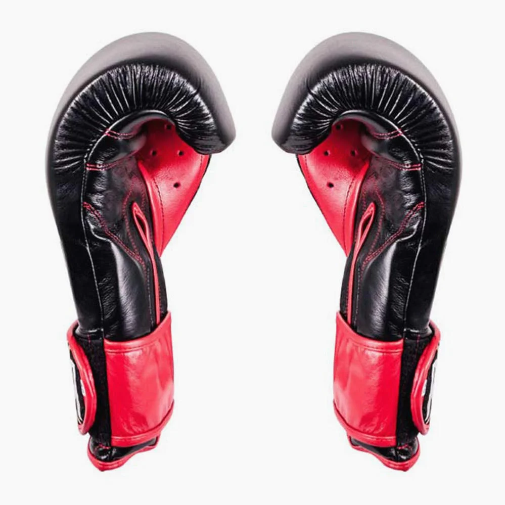 Gants de boxe Cleto Reyes Rembourrage supplémentaire CE8 Noir Rouge  - Image 3