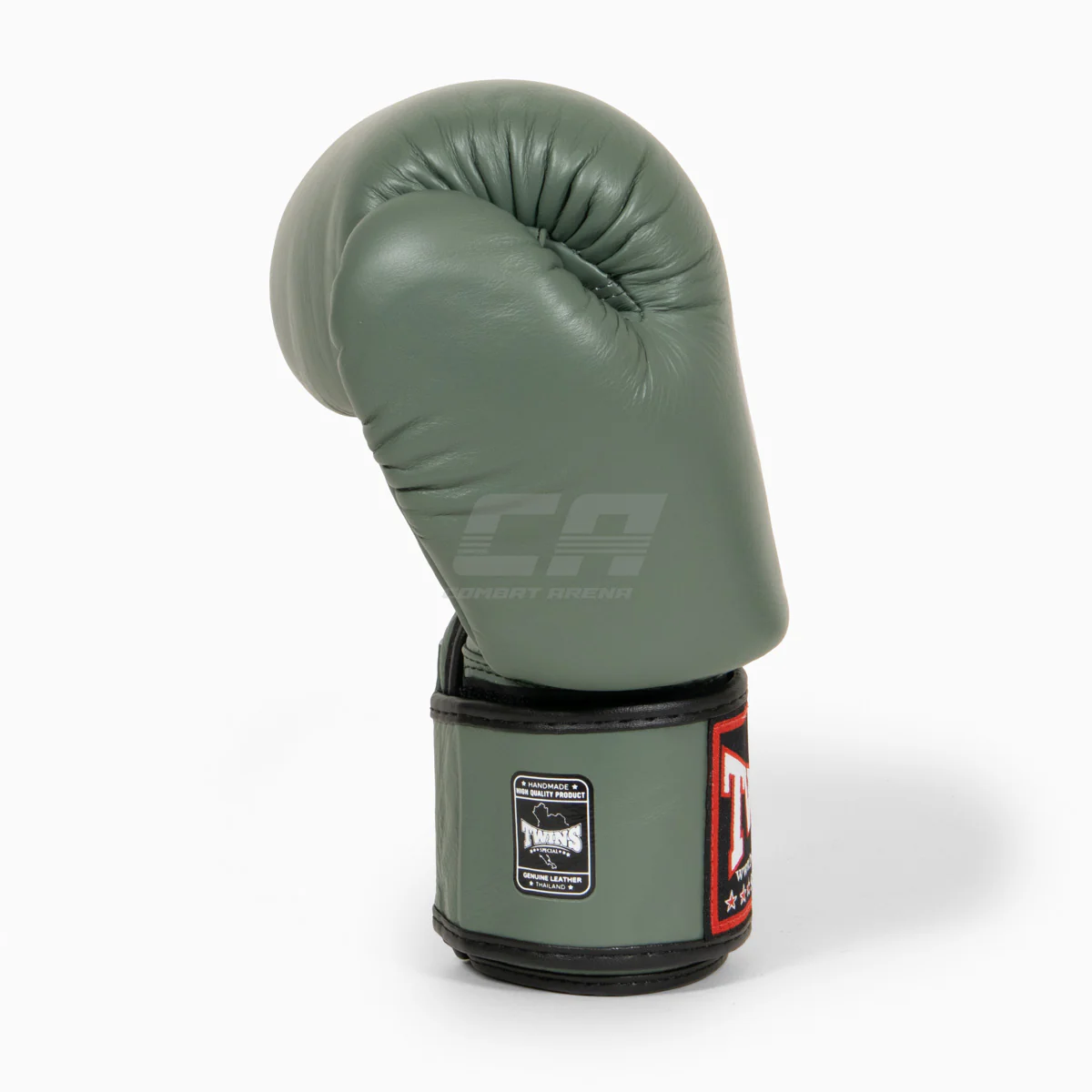 Gants de Muay Thai Twins Special BGVL3 Vert militaire  - Image 5