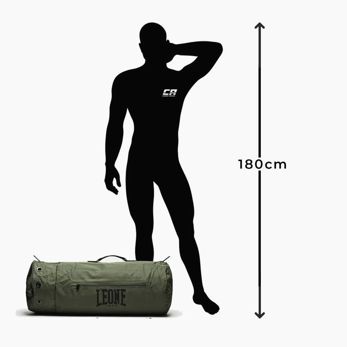 Leone Commande AC903 Sac de sport Vert  - Image 10