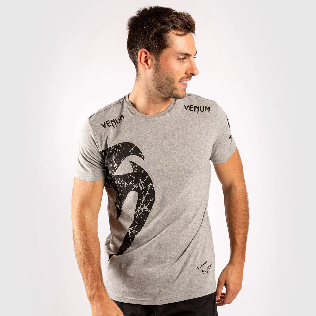 T-shirt en Coton Venum Giant Gris-Noir  - Image 4