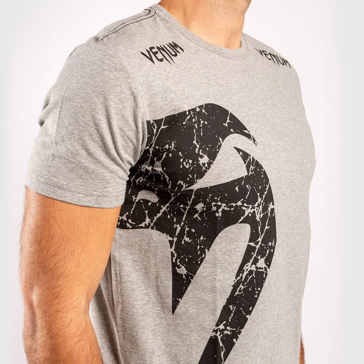 T-shirt en Coton Venum Giant Gris-Noir  - Image 8