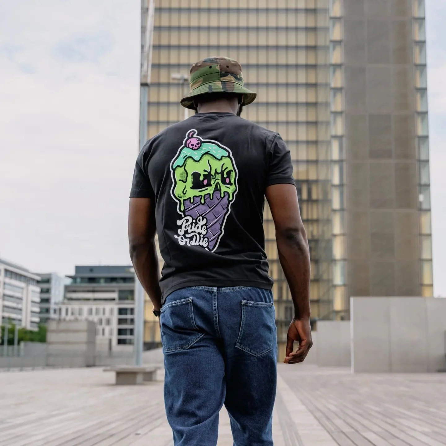 T-shirt Pride or Die Crème Glacée  - Image 3