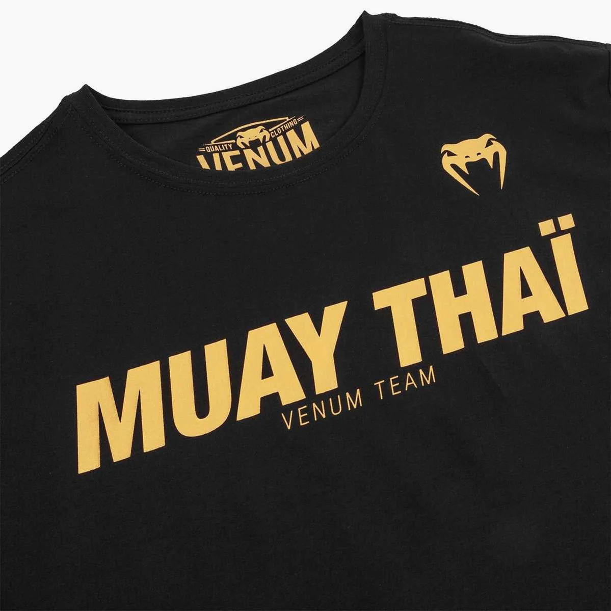 T-shirt Venum Muay Thai VT Noir-Or  - Image 3